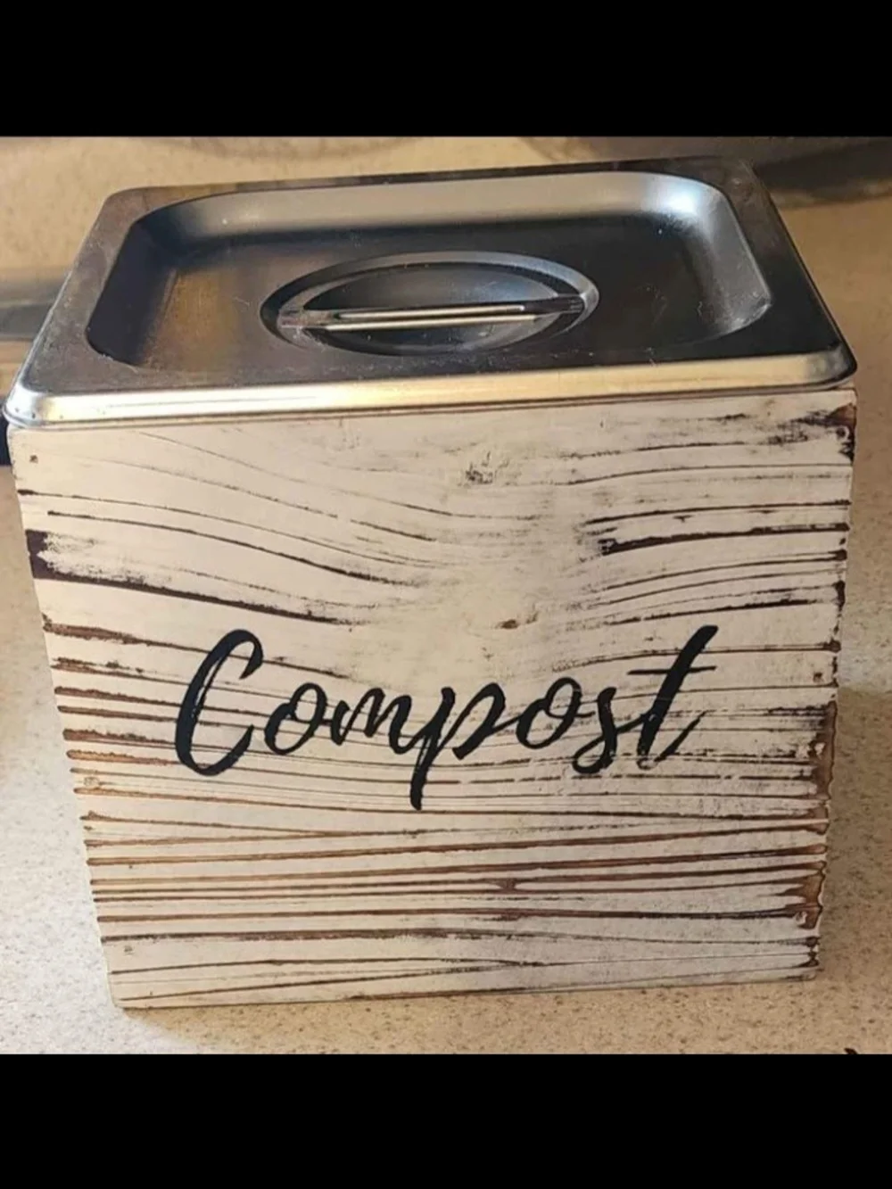 Kitchen Compost Bin With Lid